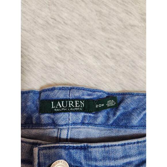 Lauren Ralph Lauren Womens Ankle Cropped Jeans Blue Size 20 - Picture 3 of 7